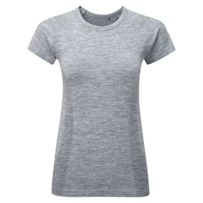 Tog 24 Dark grey marl fierce tcz stretch seamless t-shirt